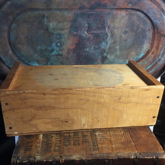 Paul Masson vineyards vintage wooden box slide top - Picture 6 of 6